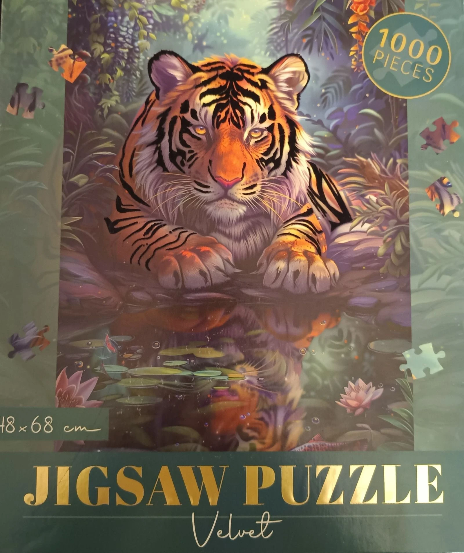 Puzzle 1000 - tigre – photo 3